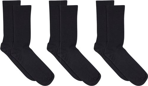 mpWoman Fine Wool rib Socks 3-packs Ankelstrømper Str 37/39 - hos Magasin