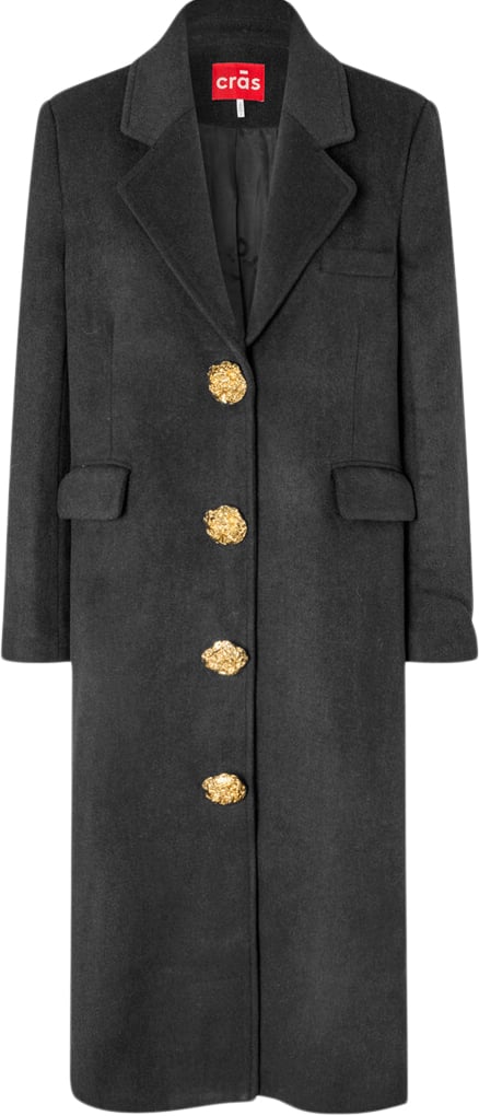 Cras Rebeccacras Coat Kvinde Black Frakker Str 42 - hos Magasin