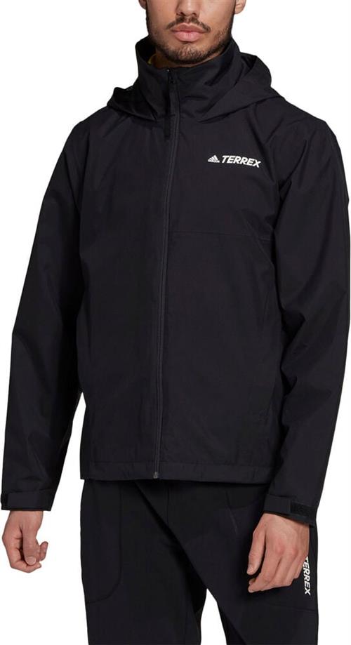 Se adidas Terrex Multi Rain.RDY Primegreen Twolayer Regnjakke S - Regntøj Polyester hos Magasin ved Magasin