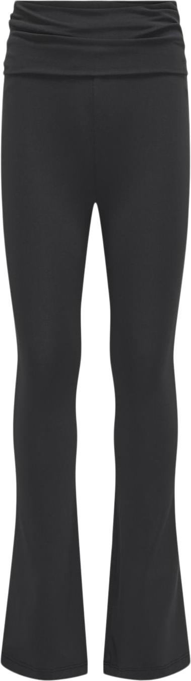 ONLY Kogea Flared Pant FF JRS Str 140 - Sort Bukser hos Magasin