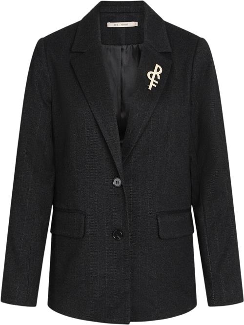 Rue de Femme ¤ Elly Blazer RdF ¤ Kvinde Black Blazere Str S - hos Magasin