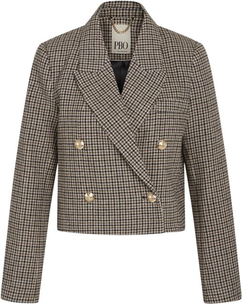 PBO ¤ Projecto Blazer ¤ Kvinde Check Blazere Str 44 - hos Magasin