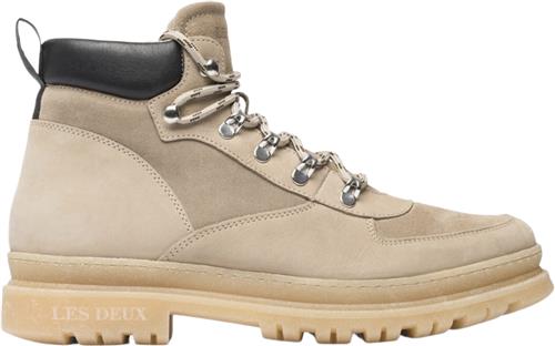 Se Les Deux Tyler Mid Desert Boot Mand Beige Snørestøvler Str 43 - Læder hos Magasin ved Magasin