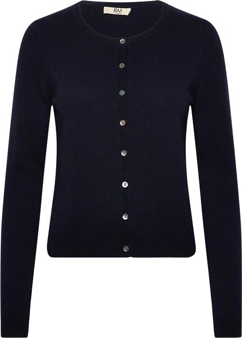 RM by Rosemunde Rmwsofia Wool LS Cardigan Kvinde Navy Cardigans Str S - hos Magasin