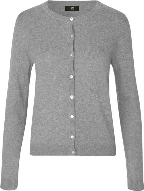 Se RM by Rosemunde Rmwsofia Wool LS Cardigan Kvinde Grå Cardigans Str S - hos Magasin ved Magasin