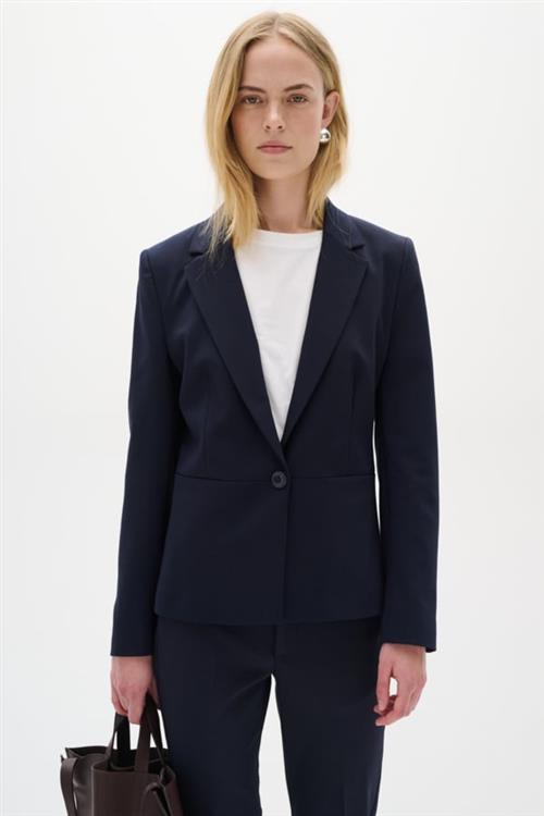 Se InWear Zella Blazer Kvinde Blå Blazere Str 42 - hos Magasin ved Magasin