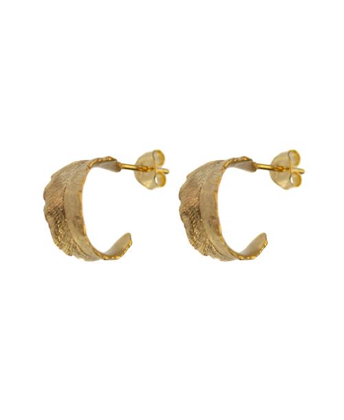 Se Hultquist Leaf Earring Diameter: 1.5 mm. - Creoler hos Magasin ved Magasin