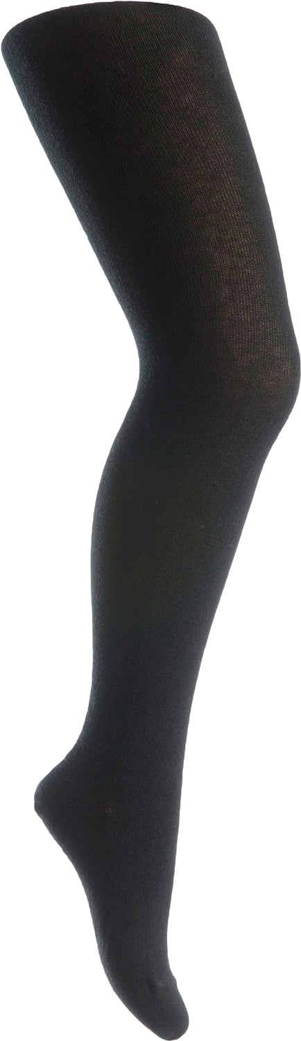 mpWoman Tights Bamboo Plain Strømpebukser Str S - Viskose hos Magasin