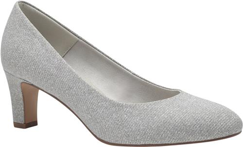 Tamaris 122418-41 Kvinde Silver Glam Pumps & Stiletter Str 41 - hos Magasin