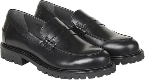 ANGULUS Klassisk Loafer Mand 1857 Black Loafers Str 43 - hos Magasin