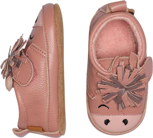 Se Melton Horse Leather Slippers Ash Rose Hjemmesko Str 20/21 - Læder hos Magasin ved Magasin