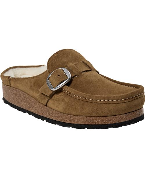 Se Birkenstock Buckley Shearling Leve Tea LAF Kvinde Tea Slip-ins Str 42 - hos Magasin ved Magasin