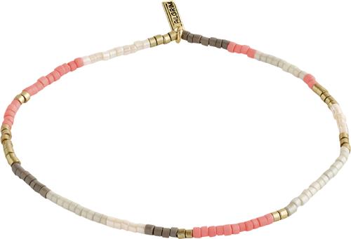 Pilgrim Alison Bracelet Rose, Goldplated one size - Perlearmbånd Lycra hos Magasin