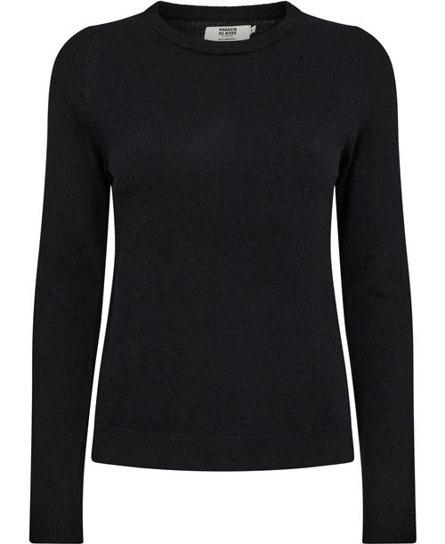 Magasin du Nord Collection Magasin Myrna 1 RWS Strik Lambswool Kvinde Black Sweaters Str L Uld