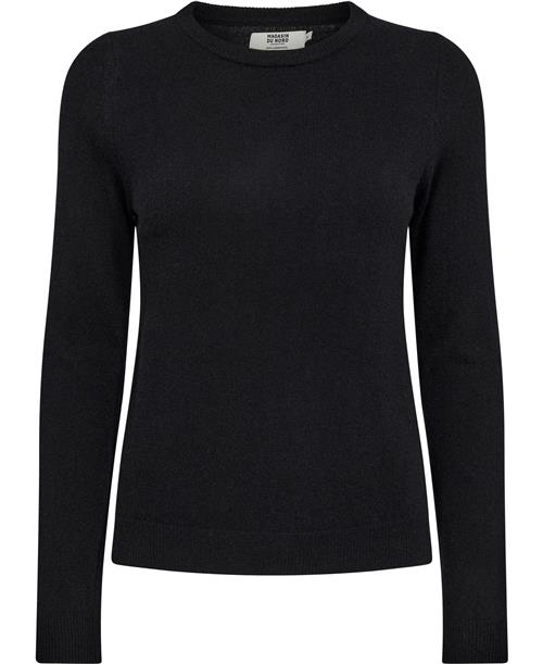 Magasin du Nord Collection Magasin Myrna 1 RWS Strik Lambswool Kvinde Black Sweaters Str M Uld