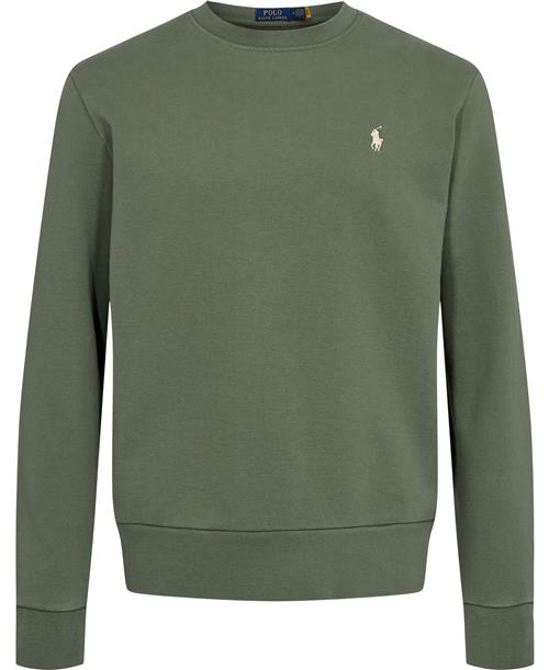 Se Polo Ralph Lauren Loopback Terrylsl-sws Mand Cargo Green Sweatshirts Str L - Bomuld hos Magasin ved Magasin