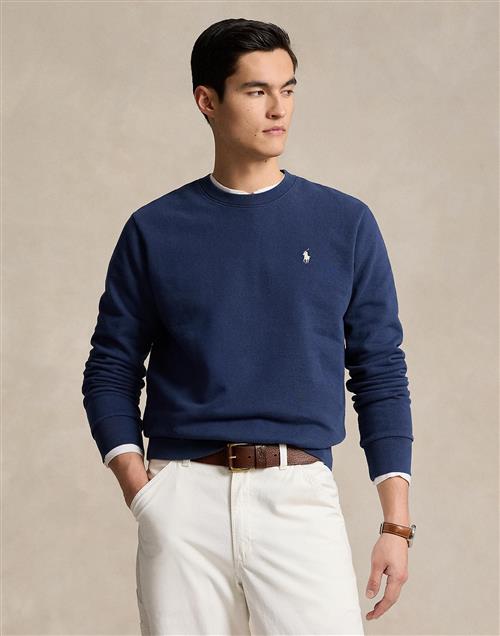 Polo Ralph Lauren Loopback Terrylsl-sws Mand Blå Sweatshirts Str L - Bomuld hos Magasin