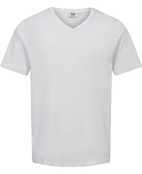 Magasin du Nord Collection Magasin Marvin 2 G Mand Bright White Kortærmede Tshirts Str M Bomuld