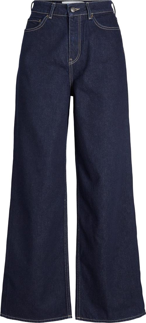 JJXX Jxtokyo Wide HW Cr6004 Noos Kvinde Dark Blue Denim Wide Jeans Str "28/""34" - hos Magasin