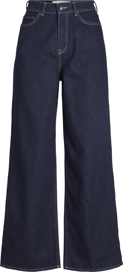 JJXX Jxtokyo Wide HW Cr6004 Noos Kvinde Dark Blue Denim Wide Jeans Str "29/""32" - hos Magasin