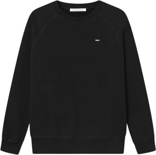 Wood Wood Hester Classic Sweatshirt Mand Sort Sweatshirts Str S - hos Magasin