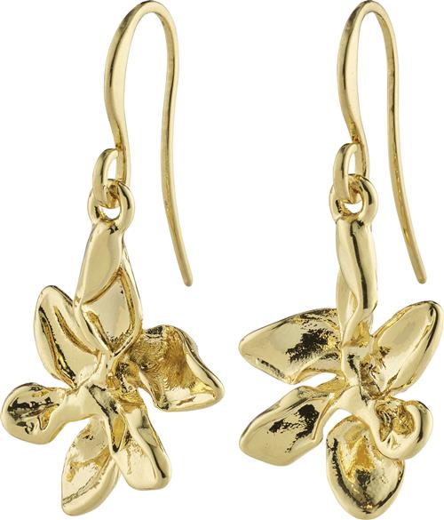 Pilgrim Riko Recycled Earrings Goldplated one size - Ørehænger hos Magasin