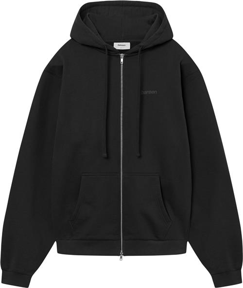 Bareen Boba Oversized ZIP Hoodie Mand Pirate Black Hoodies Str XS - Bomuld hos Magasin