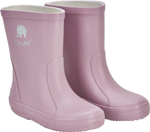 CeLaVi Basic Wellies Solid Mauve Shadow Gummistøvler Str 25 - hos Magasin