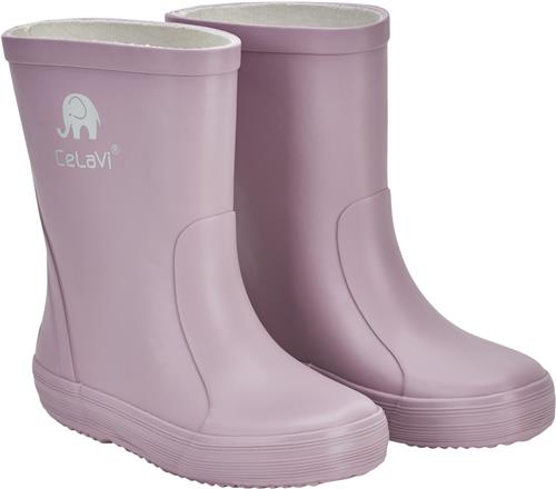 Se CeLaVi Basic Wellies Solid Mauve Shadow Gummistøvler Str 19 - hos Magasin ved Magasin