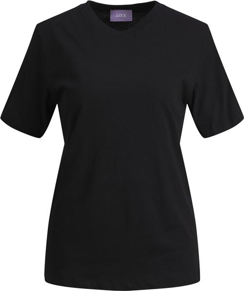 JJXX Jxanna SS Regular Every TEE Noos Kvinde Sort Kortærmede T-shirts Str XL - hos Magasin