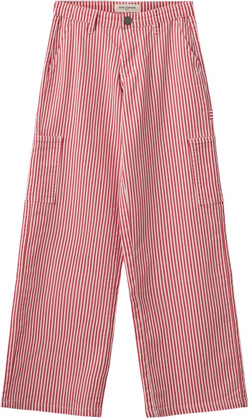 Se Sofie Schnoor Pants Str 8 år / 128 cm - Berry Red Bukser hos Magasin ved Magasin