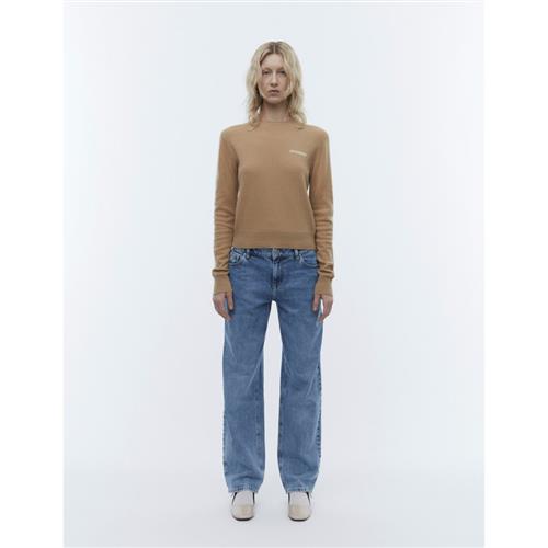 2NDDAY 2ND Raideret TT Classic Denim Kvinde Light Blue Straight Jeans Str 27 Denim - hos Magasin