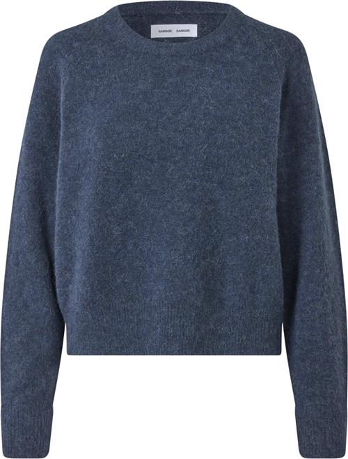 Samsøe Samsøe Nor on Short 7355 Kvinde Outer Space Sweaters Str L - hos Magasin