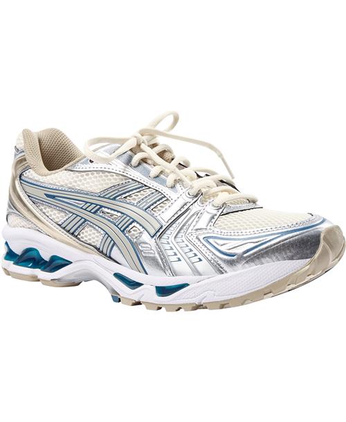 Asics Gelkayano 14 Mand Cream/pure Silver Sneakers Str 46 - hos Magasin