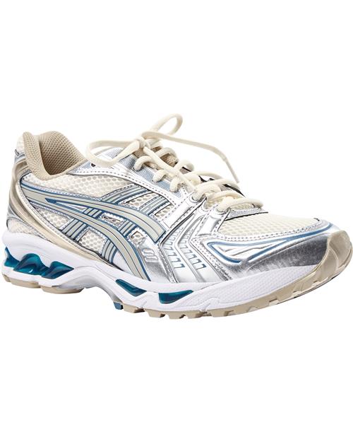 Asics Gelkayano 14 Mand Cream/pure Silver Sneakers Str 44,5 - hos Magasin