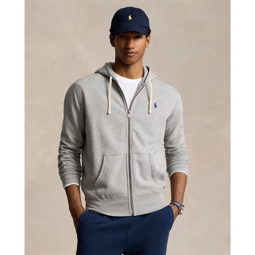 Se Polo Ralph Lauren RL Fleecelsl-knt Mand Andover Heather Hoodies Str XL - hos Magasin ved Magasin