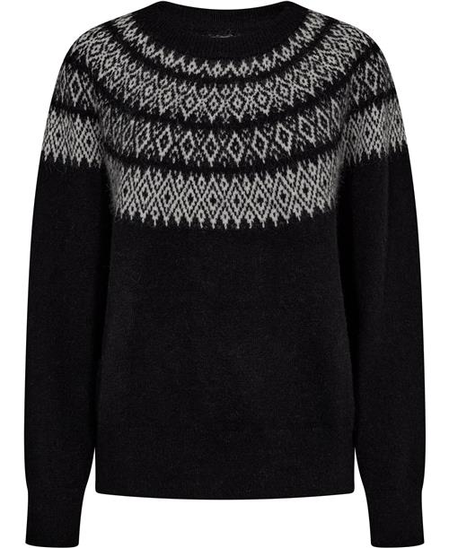 Se Magasin du Nord Collection Magasin Cindi 2 RWS Wool Kvinde Black Sweaters Str XS Uld ved Magasin