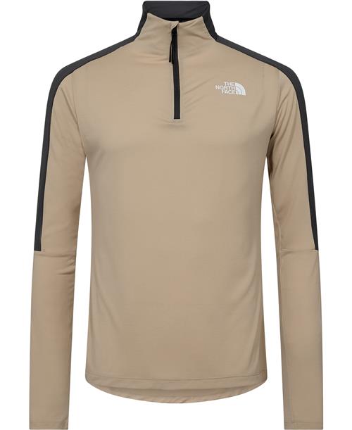 The North Face M MA 1/4 ZIP LS TEE Granite Sand/an Mand Granite Sand/an Fleece Str M - hos Magasin