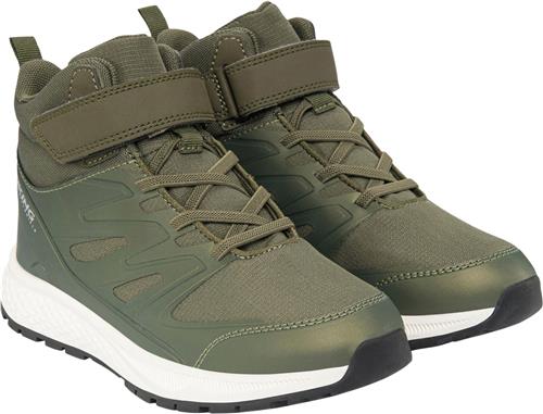 Viking Equip Mid WP 1V Olive Sneakers Str 34 - Gummi hos Magasin