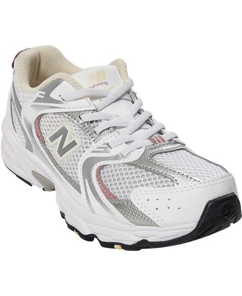 Se New Balance New Balance 530 Kids Bungee Lace White Sneakers Str 29 - hos Magasin ved Magasin