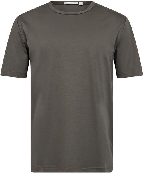 Se Tiger of Sweden Olaf Mand Dark Khaki Green Kortærmede T-shirts Str L - hos Magasin ved Magasin