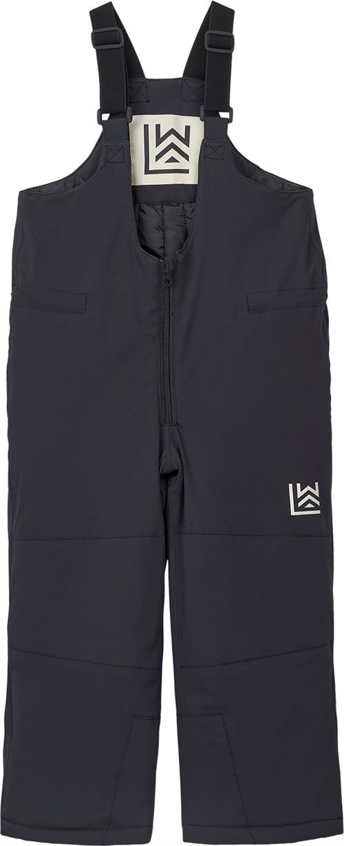 Liewood Konrad Snow Pants Str 140 - Black Overtræksbukser hos Magasin