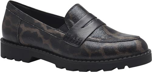 Tamaris 124343-43 Kvinde Leopard Loafers Str 37 - hos Magasin