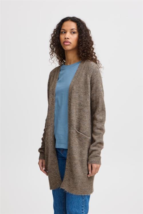 Se ICHI Ihkamara CA2 Kvinde Fungi Cardigans Loose Fit Str S - hos Magasin ved Magasin