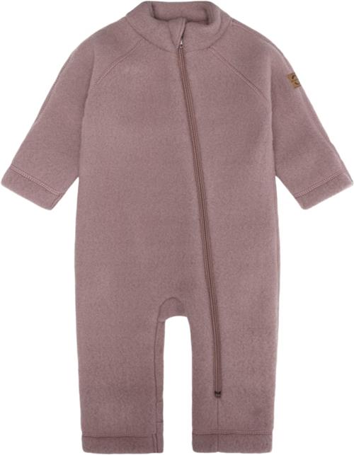 Mikk-Line Wool Baby Suit Str 98 - Twilight Mauve Køredragter Uld hos Magasin