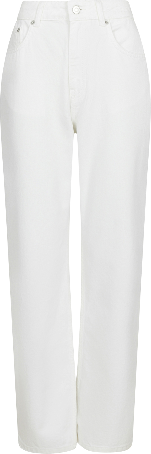 Se Neo Noir Simona D Pants Kvinde White Straight Jeans Str 34 - Denim hos Magasin ved Magasin