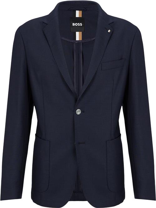 Se BOSS Chanry-224 Mand Dark Blue Blazere Str 46 - hos Magasin ved Magasin