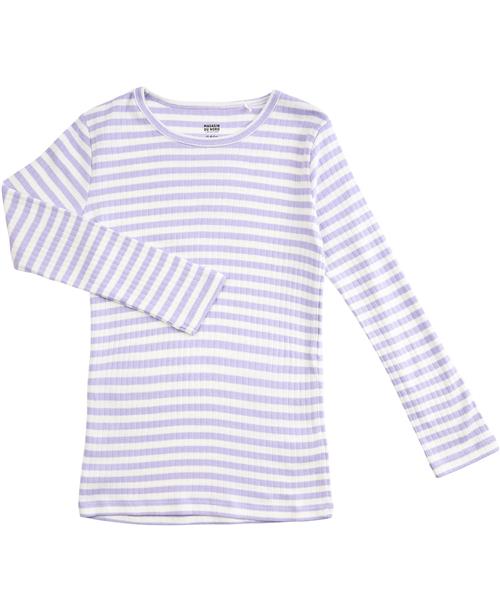 Se Magasin du Nord Collection Magasin Mille 1 G Str 3 Lavender / Star White Stripe Bluser Bomuld ved Magasin