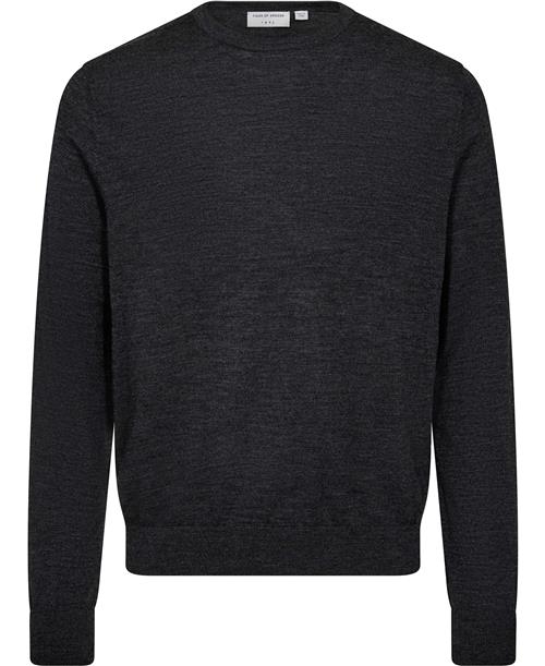 Se Tiger of Sweden Connor RWS Grey Stree/s Mand Grey Street Sweaters Str S - hos Magasin ved Magasin