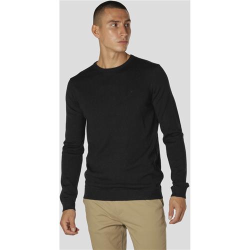 Se Clean Cut Copenhagen Merino Wool Crew Mand Black Sweaters Str XXXL Merino - hos Magasin ved Magasin